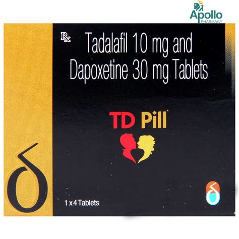 <b>TD Pill Tablet</b> is a combination of two medicines : Tadalafil and Dapoxetine, which treat premature ejaculation. . Td plus pills